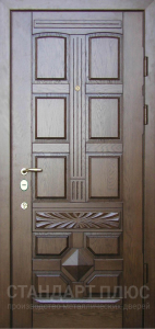 Стальная дверь Парадная дверь №368 с отделкой Массив дуба