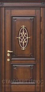 Стальная дверь Парадная дверь №396 с отделкой Массив дуба