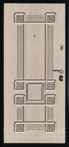 Стальная дверь МДФ №344 с отделкой МДФ ПВХ