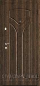 Стальная дверь С зеркалом №53 с отделкой МДФ ПВХ