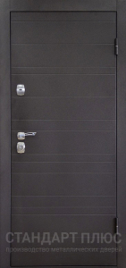 Стальная дверь С зеркалом №71 с отделкой Порошковое напыление