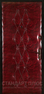 Стальная дверь Дверь эконом №26 с отделкой Винилискожа