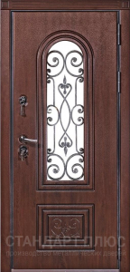 Стальная дверь Парадная дверь №395 с отделкой Массив дуба