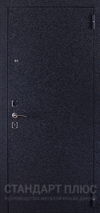 Стальная дверь Порошок №102 с отделкой Порошковое напыление