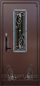 Стальная дверь Smart 14 с отделкой Порошковое напыление