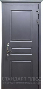 Стальная дверь Металлобагет №24 с отделкой Порошковое напыление