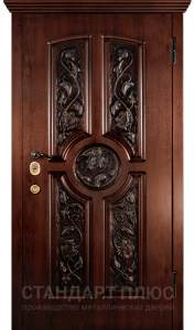 Стальная дверь Элитная дверь №30 с отделкой Массив дуба