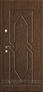 Стальная дверь Утеплённая дверь №13 с отделкой МДФ ПВХ