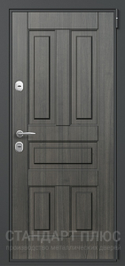 Стальная дверь МДФ №6 с отделкой МДФ Шпон