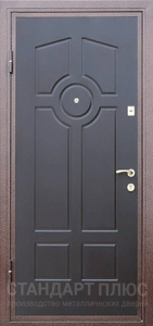 Стальная дверь МДФ №546 с отделкой МДФ ПВХ