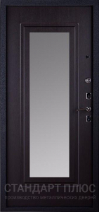 Стальная дверь С зеркалом №63 с отделкой МДФ ПВХ