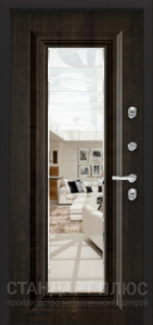 Стальная дверь Утеплённая дверь №15 с отделкой МДФ ПВХ