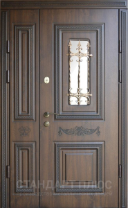 Стальная дверь Парадная дверь №342 с отделкой Массив дуба