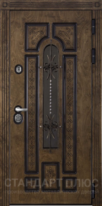 Стальная дверь Элитная дверь №19 с отделкой Массив дуба