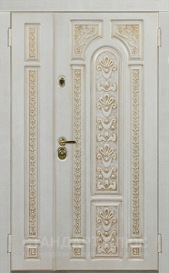Стальная дверь Двухстворчатая дверь №21 с отделкой МДФ ПВХ