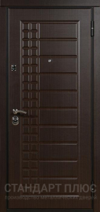 Стальная дверь С зеркалом №47 с отделкой МДФ ПВХ