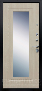 Стальная дверь С зеркалом №45 с отделкой МДФ ПВХ