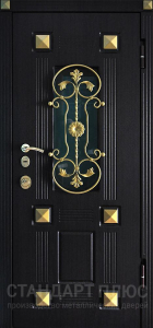 Стальная дверь Элитная дверь №32 с отделкой Массив дуба