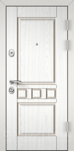 Стальная дверь Уличная дверь №27 с отделкой МДФ ПВХ