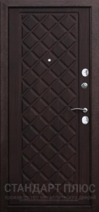 Стальная дверь Уличная дверь №4 с отделкой МДФ ПВХ