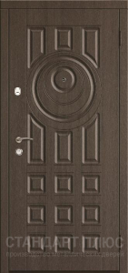 Стальная дверь МДФ №513 с отделкой МДФ ПВХ