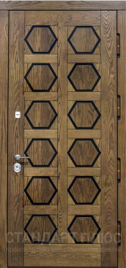 Стальная дверь МДФ №547 с отделкой МДФ ПВХ