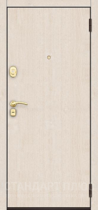 Стальная дверь Ламинат №74 с отделкой Ламинат