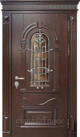 Входная дверь  с отделкой Массив дуба в Лыткарино