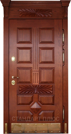 Входная дверь  с отделкой Массив дуба в Лыткарино