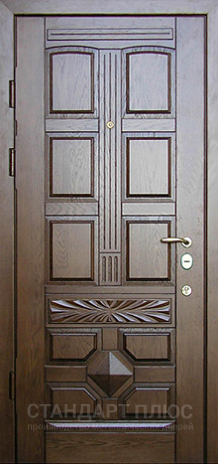 Входная дверь  с отделкой Массив дуба в Лыткарино