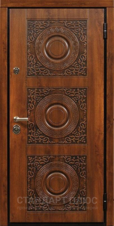 Входная дверь  с отделкой Массив дуба в Лыткарино