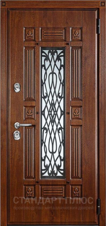 Входная дверь  с отделкой Массив дуба в Лыткарино