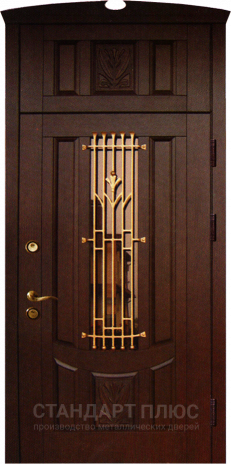 Входная дверь  с отделкой Массив дуба в Лыткарино