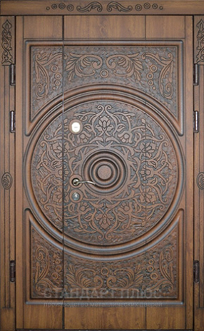 Входная дверь  с отделкой Массив дуба в Лыткарино