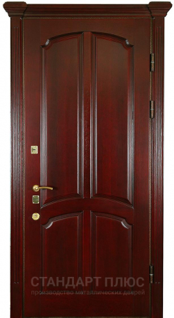 Входная дверь  с отделкой Массив дуба в Лыткарино