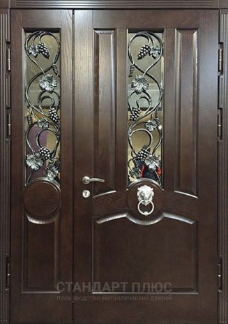 Входная дверь  с отделкой Массив дуба в Лыткарино