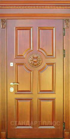 Входная дверь  с отделкой Массив дуба в Лыткарино