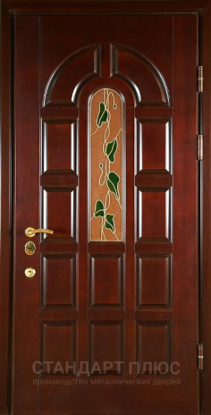 Входная дверь  с отделкой Массив дуба в Лыткарино