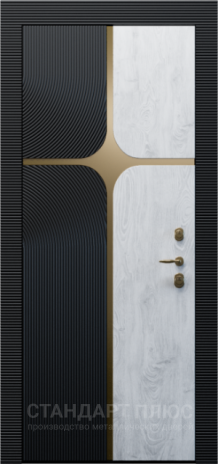 Входная дверь  с отделкой МДФ ПВХ в Лыткарино