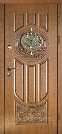 Входная дверь  с отделкой Массив дуба в Лыткарино