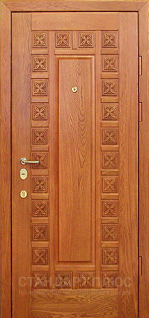 Входная дверь  с отделкой Массив дуба в Лыткарино