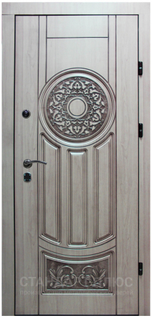 Входная дверь  с отделкой Массив дуба в Лыткарино