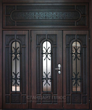 Входная дверь  с отделкой Массив дуба в Лыткарино