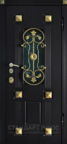 Входная дверь  с отделкой Массив дуба в Лыткарино