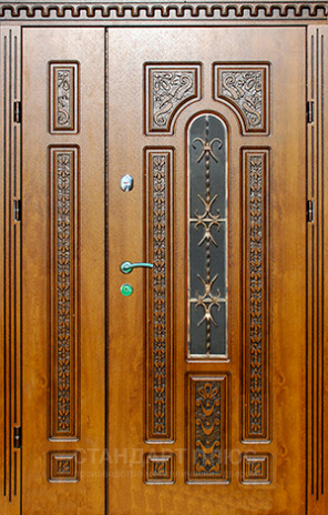 Входная дверь  с отделкой Массив дуба в Лыткарино