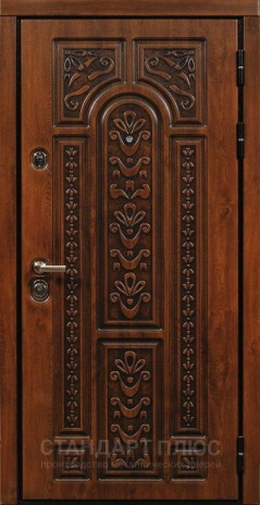 Входная дверь  с отделкой Массив дуба в Лыткарино