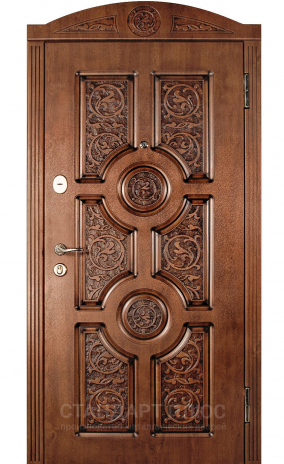 Входная дверь  с отделкой Массив дуба в Лыткарино