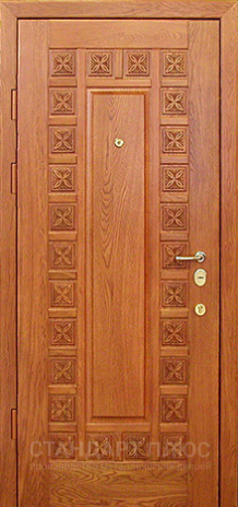 Входная дверь  с отделкой Массив дуба в Лыткарино