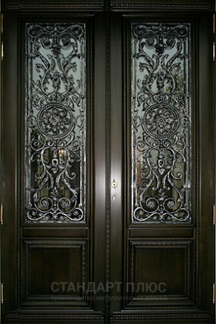 Входная дверь  с отделкой Массив дуба в Лыткарино